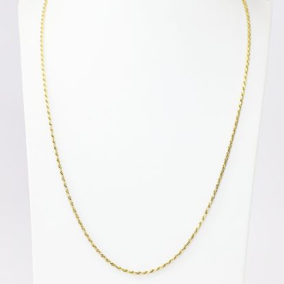 Picture of 14k Yellow Gold Rope Chain