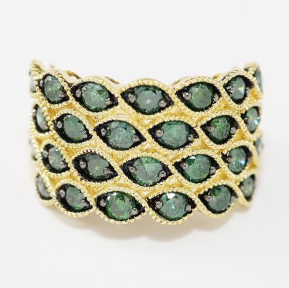 Picture of 14k Yellow Gold Diamond Ring