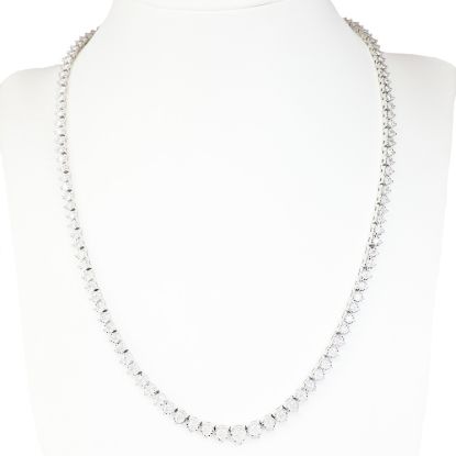 Picture of 14k White Gold Diamond Necklace