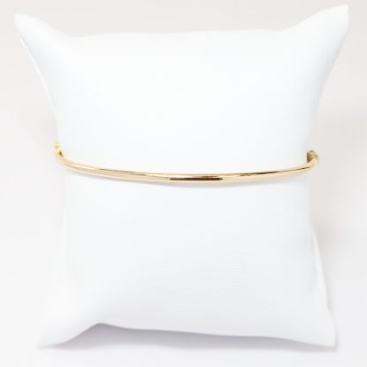 Picture of 18k Rose Gold Hinged Bangle
