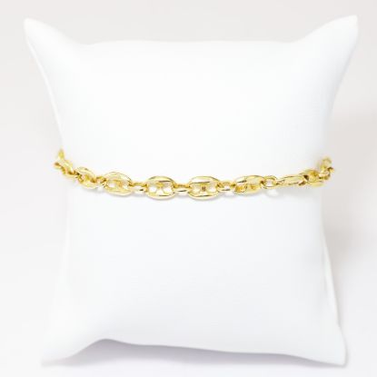 Picture of 14k Yellow Gold Mariner Chain Link Bracelet