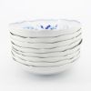 Picture of Blue Onion Cups. Saucers and Serving Dish