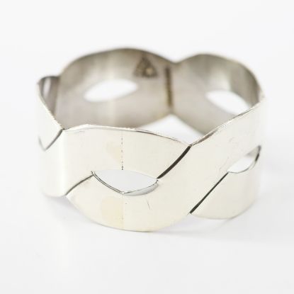 Picture of Set of 4 Rope Napkin Rings by Rancho Alegre Sterling Silver