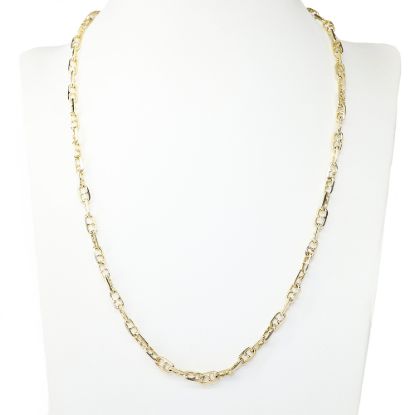 Picture of 14k Yellow Gold Open Mariner Link Chain