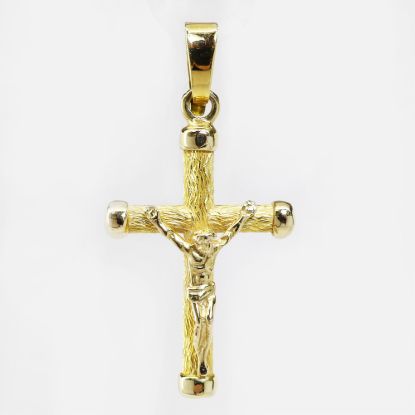 Picture of 18k Yellow Gold Cross Pendant