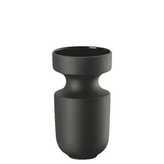Picture of 'Nymph' Black Mini Porcelain Vase