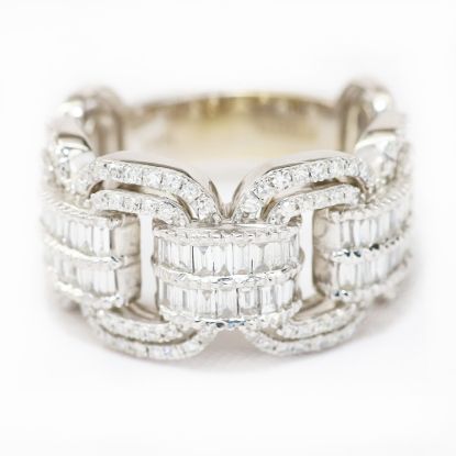 Picture of 14k White Gold Diamond Ring