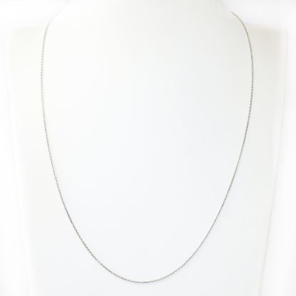 Picture of 14k White Gold Thin Chain
