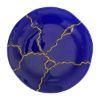 Picture of Round Platter, Blue & Gold