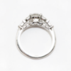 Picture of Platinum & D-Colorless Diamond Engagement Ring