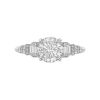 Picture of Platinum & D-Colorless Diamond Engagement Ring