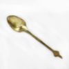 Picture of Antique Set of 12 Gorham Gilt Sterling Silver Demitasse Spoons with Enameled Handles