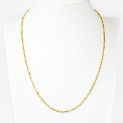 Picture of 18k Yellow Gold Rope Chain