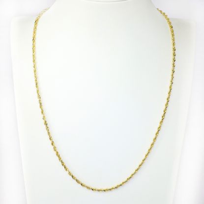 Picture of 14k Yellow Gold Rope Chain