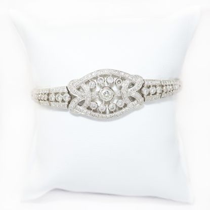 Picture of 18k White Gold Diamond Bracelet