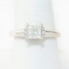 Picture of Vera Wang 14k White Gold Diamond & Sapphire Ring
