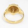 Picture of 14k Yellow Gold Diamond & Ruby Lion Head Ring
