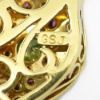 Picture of 18k Yellow Gold Opal & Diamond Pendant