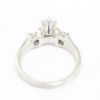 Picture of Platinum Mixed Cut Diamond Ring