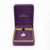 Picture of 14k White Gold 'Crown of Light' Cut Diamond Round Pendant