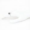 Picture of Platinum Black & White Pearl with Diamond Ring