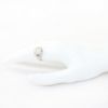 Picture of Vintage 18k White Gold Old European Diamond & Synthetic Sapphire Ring