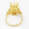 Picture of 18k Yellow Gold & Oval Opal Cabochon Ring