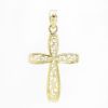 Picture of 14k Yellow Gold Filigree Center Cross Pendant