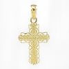 Picture of 14k Yellow Gold Filigree Cross Pendant