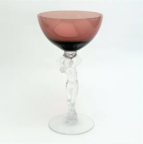 Picture of Nude Stem Saucer Champagne Stem