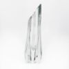 Picture of Vintage Triangular Rose Bud Flower Crystal Vase  