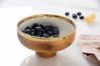 Picture of 'Madera' Faux Wood Small Footed Bowl