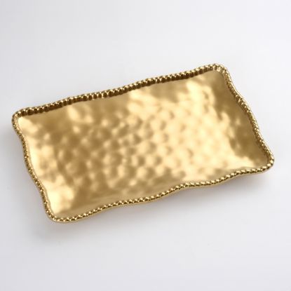 Picture of Medium 'Monte Carlo' Gold Serving Platter