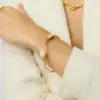 Picture of Willow Mother of Pearl Stone Bangle