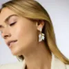 Picture of Willow Mother of Pearl Chandelier Earrings