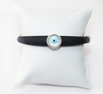 Picture of AXION Sterling Silver Lucky Eye Hinged Bracelet