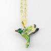Picture of Long-Tailed Hummingbird Trinket Box with Matching Necklace