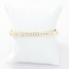 Picture of 14k Yellow Gold Diamond Bangle