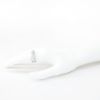 Picture of 14k White Gold Mixed Diamond Crossover Ring
