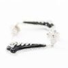 Picture of 18k White Gold Black Onyx & Diamond Dangling Earrings
