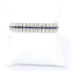 Picture of Vintage Platinum Old European Diamond & Synthetic Sapphire Bracelet