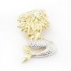 Picture of 14k Two Tone Gold Mermaid Pendant