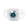 Picture of 14k White Gold Brilliant Diamond Ring