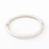 Picture of 18k White Gold Hinged Bangle