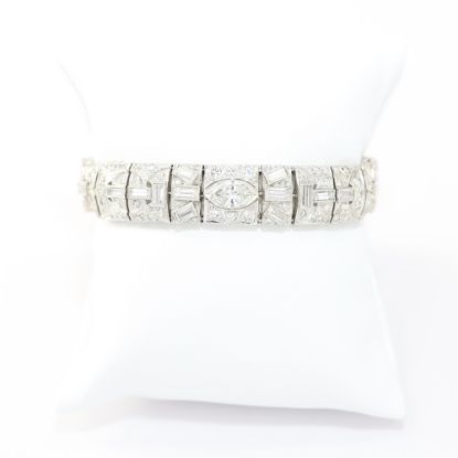 Picture of Antique Platinum Diamond Bracelet