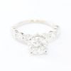 Picture of 14k White Gold Brilliant Diamond Ring
