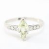 Picture of Antique Platinum Marquise Diamond Ring