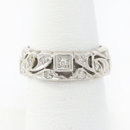 Picture of Vintage Platinum Diamond Band