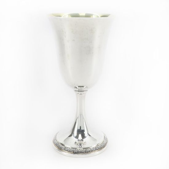 Picture of Sterling Silver Water Goblet, Style #P700 