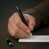 Picture of Scriveiner London Classic Black Green Rollerball Pen